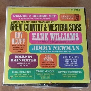 Great Country & Western Stars Vinyl Record Set
